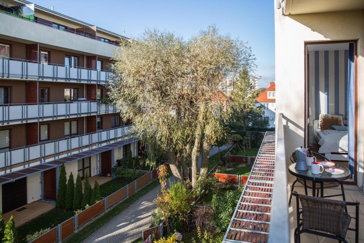 Apartament Seashell Kolobrzeg Bocianie Gniazdo 外观 照片